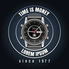 Classic Wrist Watches Shop Emblem Shop Logo Design Shop Illustration Creative Market