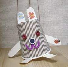 紙コップマリオネットの作り方 人形 おもちゃ アトリエ 紙コップ 工作 手芸 幼稚園の工作