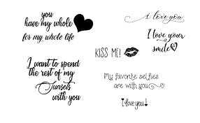 Love Word Art Photoshop Png Overlays Instant Etsy Valentine Words Love Words Word Art