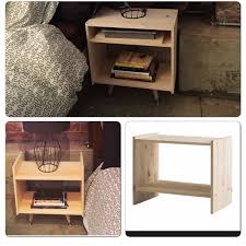 My Ikea Rast Nightstand Modern End Table Hack Mesas De Cabeceira Ideias De Decoracao Para Casa Ideias De Decoracao