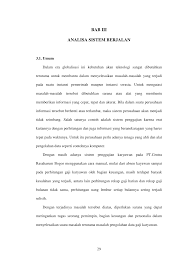 Namun, kata dia, sepertinya pt. Https Repository Bsi Ac Id Index Php Unduh Item 7799 File 11 Bab Iii Analisa Sistem Berjalan Pdf