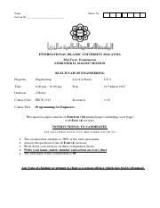 Box 10, 50728 kuala lumpur. Eece 1313 Introduction To C International Islamic University Malaysia