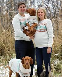 Matching Aztec Sweaters For Dogs And People By Dog Threads X Squad Style Matching Sweaters For Holiday Photos And Chri Cute Dog Clothes Dog Clothes Dog Match