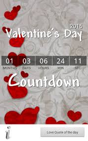 How many days until valentine's day 2027? Valentine S Day Countdown 2017 Apk 1 03 Download Free Lifestyle Apk Download