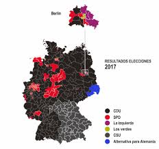 Dicha postura fue calificada por el gobierno de al. Mapa De Resultados Elecciones Alemania 2017