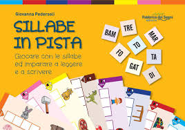 Lettere trisillabe / lettere trisillabe : Sillabe In Pista Giocare Con Le Sillabe Ed Imparare A Leggere E A Scrivere Con Gadget Amazon It Pedersoli Giovanna Libri