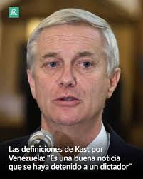 Proclamado como Presidente Electo, Kast definió posturas frente a la  detención de Nicolás Maduro y la realidad que enfrenta Venezuela y Estados  Unidos. Quien asumirá el 11 de marzo evitó entrar en