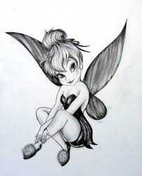 Beautiful Tinkerbell Drawing Fairy Tattoo Designs Fairy Tattoo Disney Tattoos
