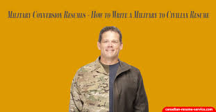 writing a military to civilian resume