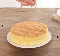 3 Pcs Stainless Steel Wire Cake Leveler & Pizza Dough Cutter Tool - 32x16cm  Baking Pastry Slicer for Even Layers, Homemade Pies, Bread, Professional &  ...