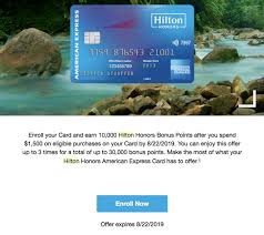 If you have an american express membership rewards or a diners club account, more hilton honors points could be just a click away. Amex Hilton Credit Card Spending Offer Targeted Million Mile Secrets