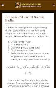 7 doa dimudahkan rezeki yang halal, yuk mulai rutin dibaca setiap hari. Updated Membuka Pintu Rezeki Melalui Wirid Pagi Dan Petang Mod App Download For Pc Android 2021