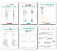 One thing though, they aren't really all zoo animals as i thought, which is fine just some animals are weird and not really known to my toddler yet. Baby Shower Games Bundle The Postpartum Party Baby Shower Games Unique Baby Shower Games Fun Baby Shower Games