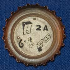 I've recently come across some lions head brewery beer, and under each of the bottle caps is a visual word puzzle. 20 Riddles Found Under A Beer Cap Wow Gallery