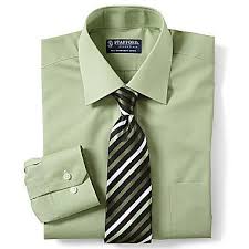 Jcpenney Mens Shirt Dress Mens Workwear Light Green Dress Shirt