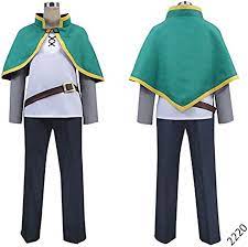 Amazon.co.jp: [FARWALKER] 【コスプレ】 この素晴らしい 世界に祝福を! 佐藤和真 (カズマ) コスプレ衣装 女性 L :  ホビー