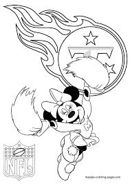 American football uses a grid iron field which is different from the soccer football field and. Tennessee Titans Minnie Mouse Cheerleader Coloring Pages Football Coloring Pages Coloring Pages Tennessee Titans