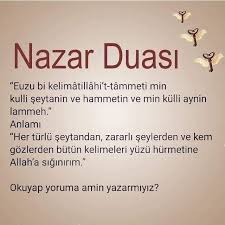 Nazar Sozleri Nazar Ile Ilgili Hadisler Dualar Ilham Verici Alintilar Sifa Duasi