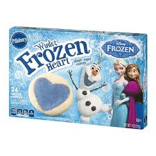 Send a care package that's sure to shape smiles. Pillsbury Ready To Bake Winter Frozen Heart Shaped Sugar Cookies 24 Ct 11 Oz Instacart