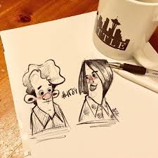 Friday Morning N1554 Headshots Sketch Procreate Seattle Art Draw Draws Cartoon Drawingoftheday Dailydrawing Artwork Dailyar Sketches Art Male Sketch