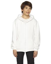 American Apparel Youth Flex Fleece Zip Hoodie