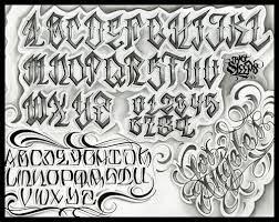 See more ideas about chicano lettering, tattoo lettering, tattoo lettering . View Gangster Tattoo Fonts Alphabet Pictures