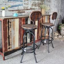 Lot De 2 Chaises De Bar De Style Industriel En Bois Reglable En Hauteur Lot De 2 Tabourets De Bar Tabouret De Bar Industriel Bois Ikayaa Achat Prix Fnac Découvrez cette sélection de 28 tabourets et chaises de bar hautes pour apporter une touche déco industrielle à votre cuisine. lot de 2 chaises de bar de style industriel en bois reglable en hauteur lot de 2 tabourets de bar tabouret de bar industriel bois ikayaa