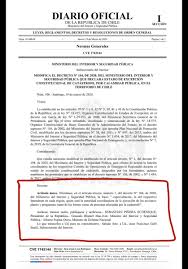 El estado de excepción, en derecho constitucional, es un régimen de excepción que puede declarar el gobierno de un país en situaciones especiales. Eduardo Leiva Pinto Auf Twitter Que Trama El Gob Al Modificar Al Dia Siguiente De Su Publicacion El Decreto 104 Que Declara El Estado De Excepcion Constitucional De Catastrofe Eliminando Las