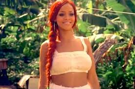 Rihanna evocative 100% remy human hair long layered curly glueless lace wig 18 inches #realhairlongwomanwigs #womankinkylonghairstyle #ladiesbrownlonghaircut. Rihanna Red Weave