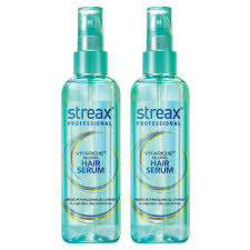 Allow yourself to buy them can streax hair serum helps make fluffy, curly hair smoother and smoother, so you can flaunt the satin. Amazon Com Streax Pro Hair Serum Vita Gloss Combo 200ml Beauty