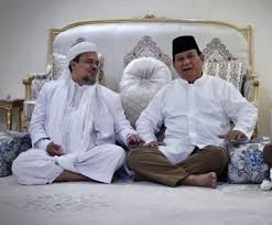 Ustadz arifin, teruslah antum menanam padi, biar habib yang jaga tikusnya. Prabowo Pledges To Let Fpi Leader Rizieq Shihab Return Safely To Indonesia If He Wins Election Coconuts Jakarta