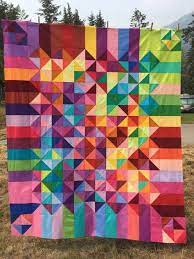 When we create a quilt project we say we are looking for the perfect color but really it is much more than color. Easy Quilting Solid Colors 56 Ideas Bright Quilts Quilts Colorful Quilts