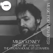 On our triple-bill Friday is the inimitable @mikeykenneyfiddle . Described  as a 'rare gem' by Tradfolk, Mikey is one not to be missed with his high,  lonesome vocals and highly energised fiddle-playing.