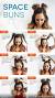 How To Do Space Buns With Curly Hair