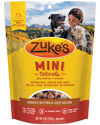 Dog treats and snacks are expensive too! Mini Naturals Peanut Butter Oats Recipe Zuke S Natural Dog Treats Chews