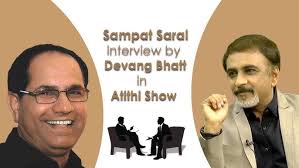 Sampat Saral Best Hasya ( Comedy ) Kavi Latest Interview with Devang Bhatt