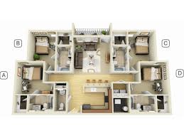 This tiny apartment centers on long term living around clever storage solutions. Individual Lease Apartments For Students Campus Quarters