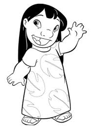 Bekijk meer ideeën over kleurplaten, kleurboek, disney kleurplaten. Mewarna07 Kleurplaat Lilo Stitch