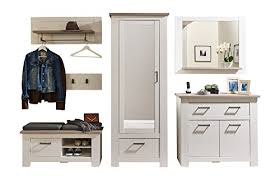 Vor dem verlassen des hauses kann man sich auf der bank gemütlich niederlassen und so seine schuhe bequem anziehen. Landhaus Garderobe Mit Sitzbank Test Vergleich 2021 7 Beste Garderobenschranke