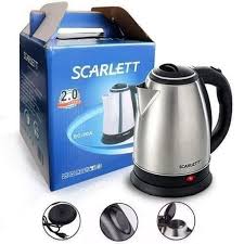 Dapatkan harga termurah teko listrik pemanas air terbaik langsung dari distributor peralatan dapur tangan pertama ya gaesss…. Teko Listrik 2 Liter Air Scarlett Kettle Teko Pemanas Air Lazada Indonesia