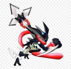 Greninja's popularity is far from surprising, as there are few pokemon with this kind of ninja appearance, and its moveset in the later levels make it utterly unique to other fast fighters. Pokemon 10658 Shiny Mega Greninja Fanarts De Mega Greninja Png Greninja Png Free Transparent Png Images Pngaaa Com
