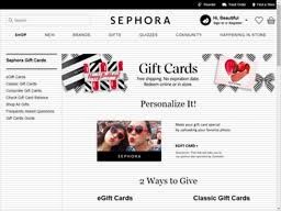 A beauty team member will teach you how to apply cosmetics using the appropriate techniques. Sephora Gift Card Balance Check Balance Enquiry Links Reviews Contact Social Terms And More Gcb Today