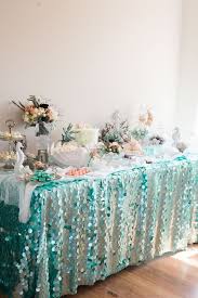 Majestic Under The Sea Birthday Party Kara S Party Ideas Sea Birthday Party Mermaid Theme Party Sea Party Ideas