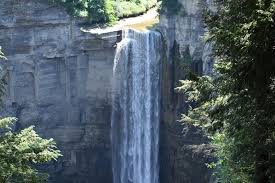 The waterfall at the end of the lower portion of the gorge is one of the tallest waterfalls in new york state. Taughannock Falls State Park Finger Lakes Local