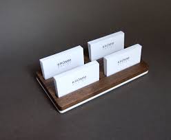 How to apply for multiple cards at once. Wood Two Row Business Card Holder For Front Desk Wood Business Card Stand Multiple Business Card Display Walnut Wood Card Holder