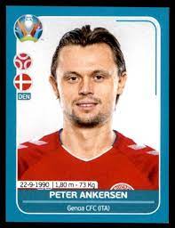 Panini Uefa Euro 2020 Preview Peter Ankersen Denmark No Den15