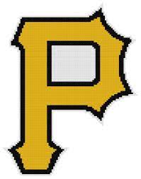 Digital downloadable orenco originals counted cross stitch charts/patterns. Counted Cross Stitch Pattern Pittsburgh Pirates Logo The Cross Stitch Guy