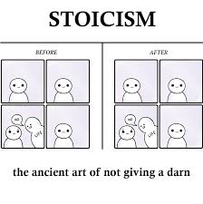Stoicism Smiling While Not Giving A Darn Philosophy Memes Philosophy Theories Stoicism Quotes