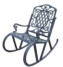 Oakland Living Mississippi Cast Aluminum Rocking Chair Rocking Chair Chair Rocking Chairs For Sale