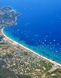 Pampelonne Beach Saint Tropez Paysage Art De Vivre Aerien